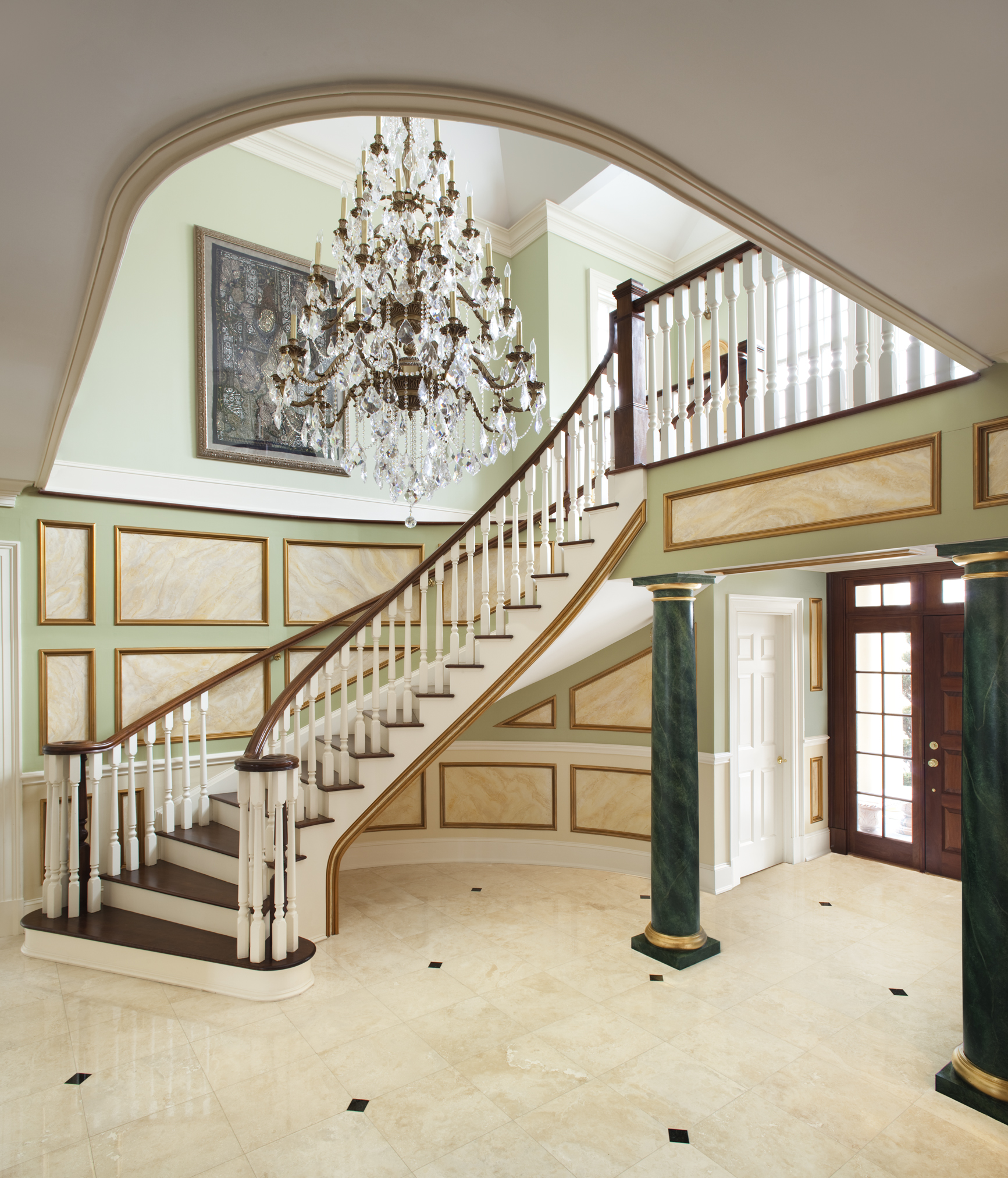 luxurious staircase
