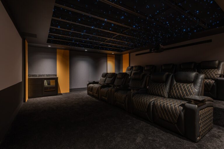 movie theater couch view